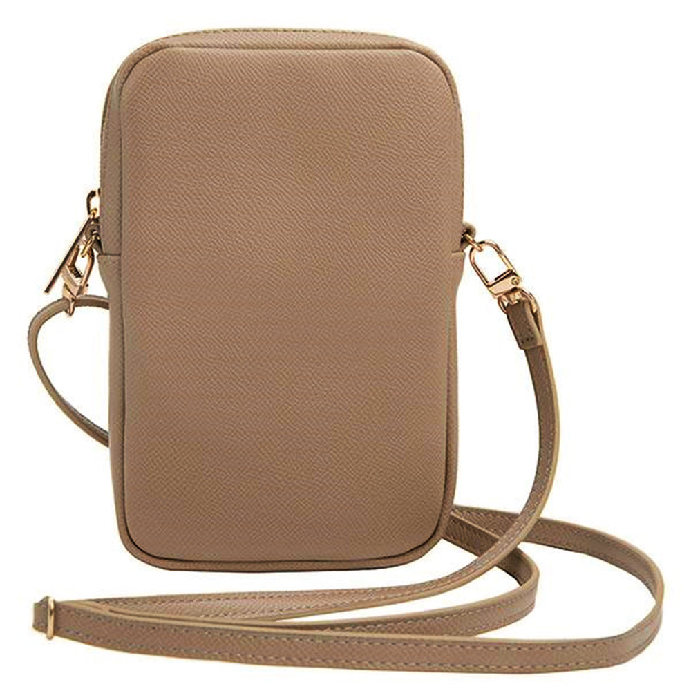 Universal Phone Bag, Guess, Triangle 4G, Gold