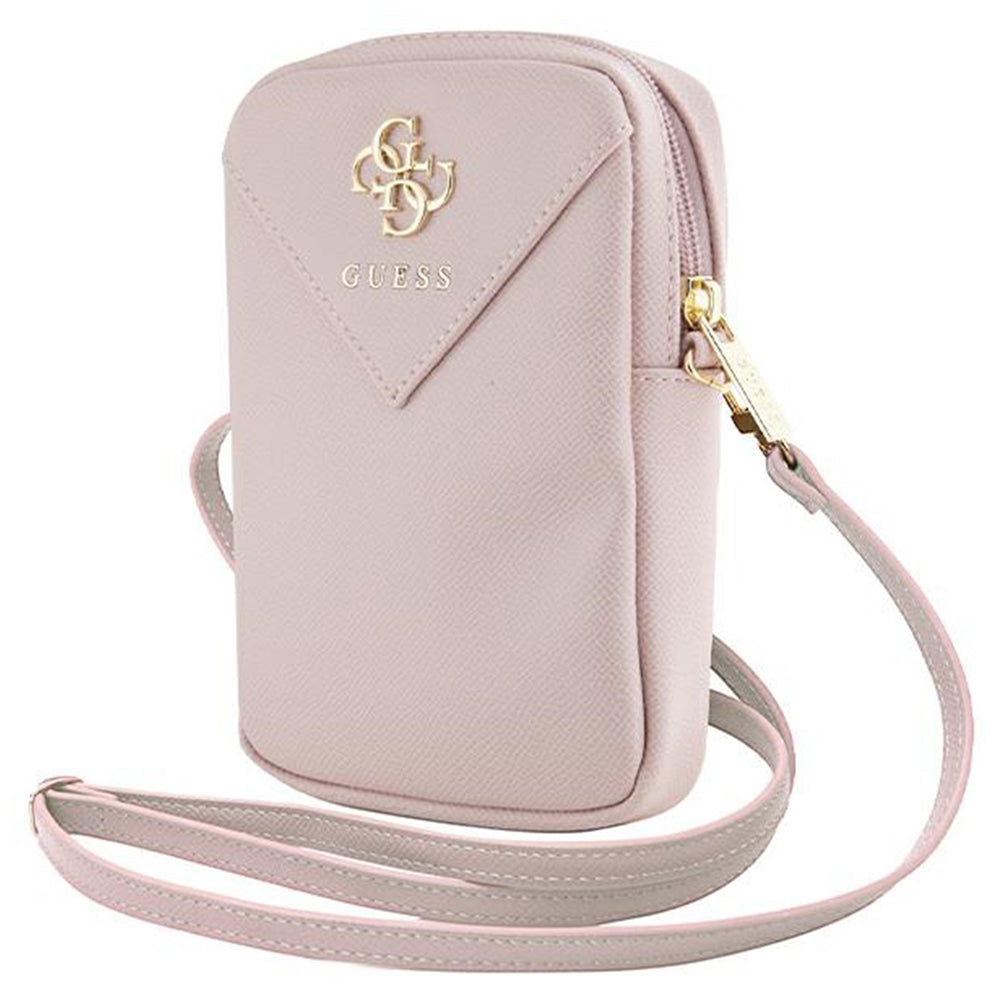 Universal Phone Bag, Guess, Triangle 4G, Pink