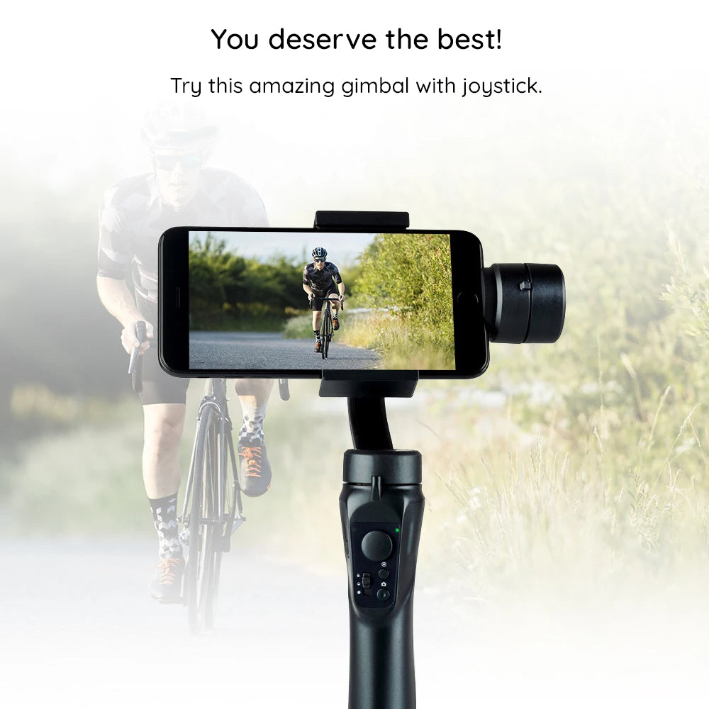 Gimbal Stabilisator Techsuit H4, Schwarz