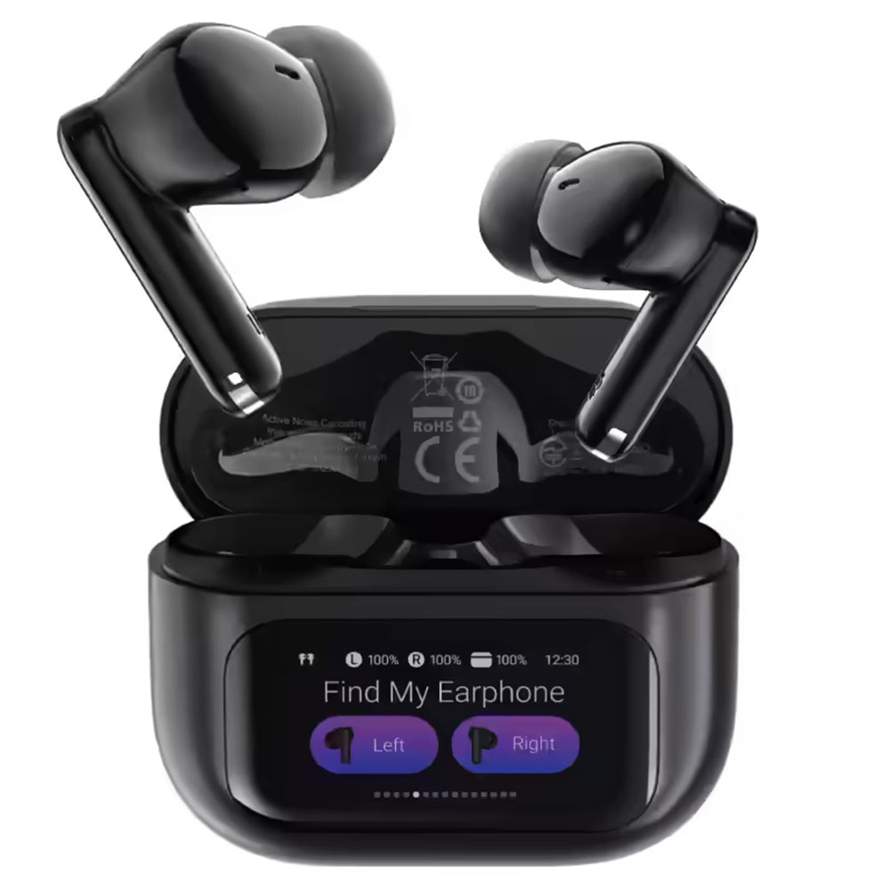 Kit mains libres Bluetooth Acefast W6, TWS, ANC, Noir
