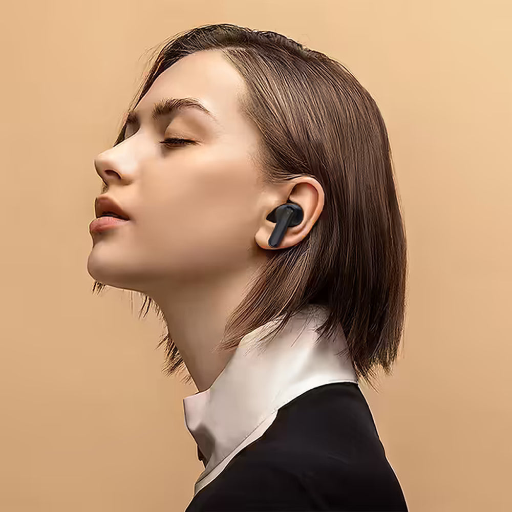 Kit mains libres Bluetooth Acefast W6, TWS, ANC, Noir