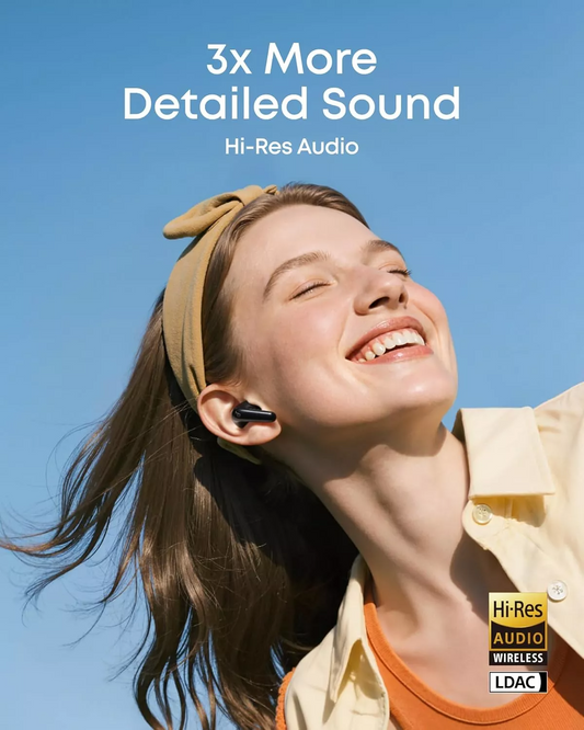 Kit mains libres Bluetooth Anker Soundcore R60i, TWS, ANC, Noir D1202G11