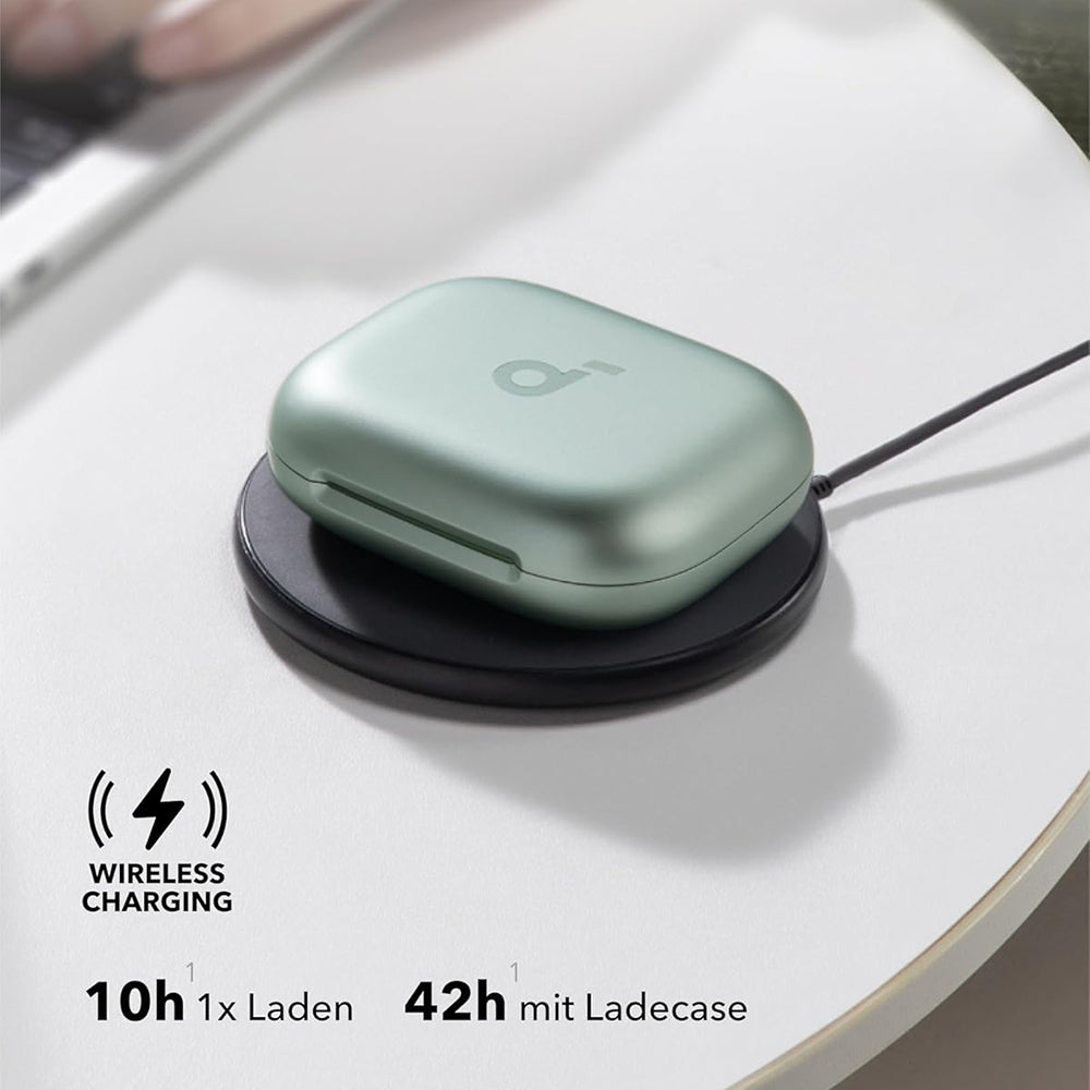 Kit mains libres Bluetooth Anker SoundCore AeroFit 2, TWS, Vert A3874G61