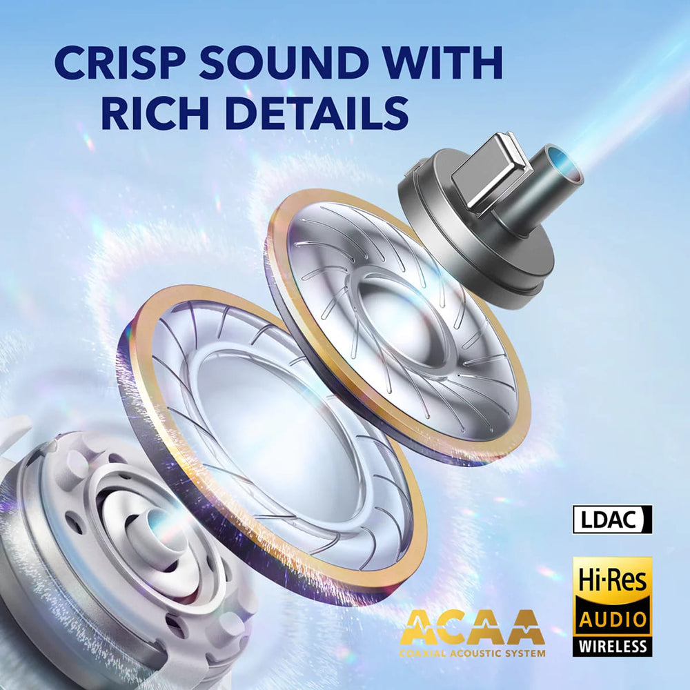 Handsfree Bluetooth Anker SoundCore Liberty 4, TWS, ANC, Blanc A3953G21