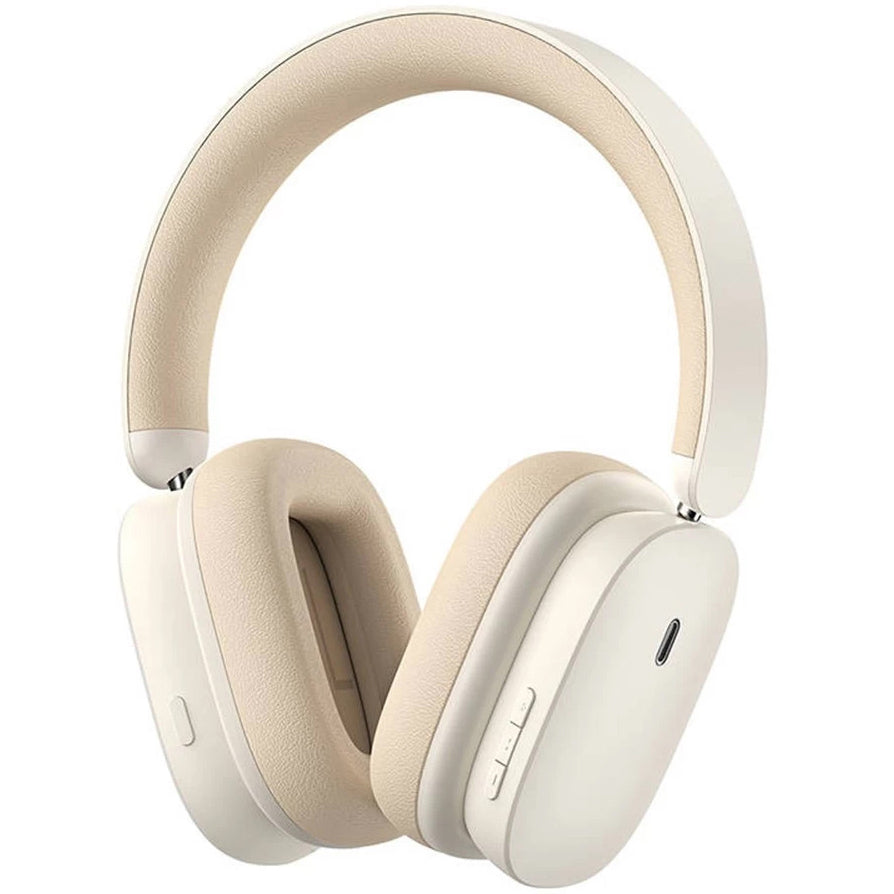 Handsfree Bluetooth Baseus Bowie H1, A2DP, ANC, Cream NGTW230202