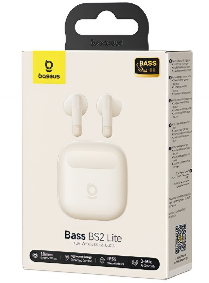 Handsfree Bluetooth Baseus Bowie Bass BS2 Lite, TWS, Rose A0010A07