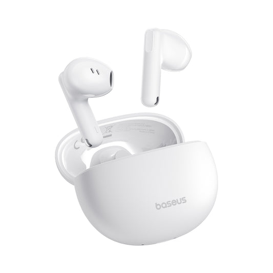 Bluetooth-Freisprecheinrichtung Baseus Bowie E12, TWS, Weiß A00059801216-Z1
