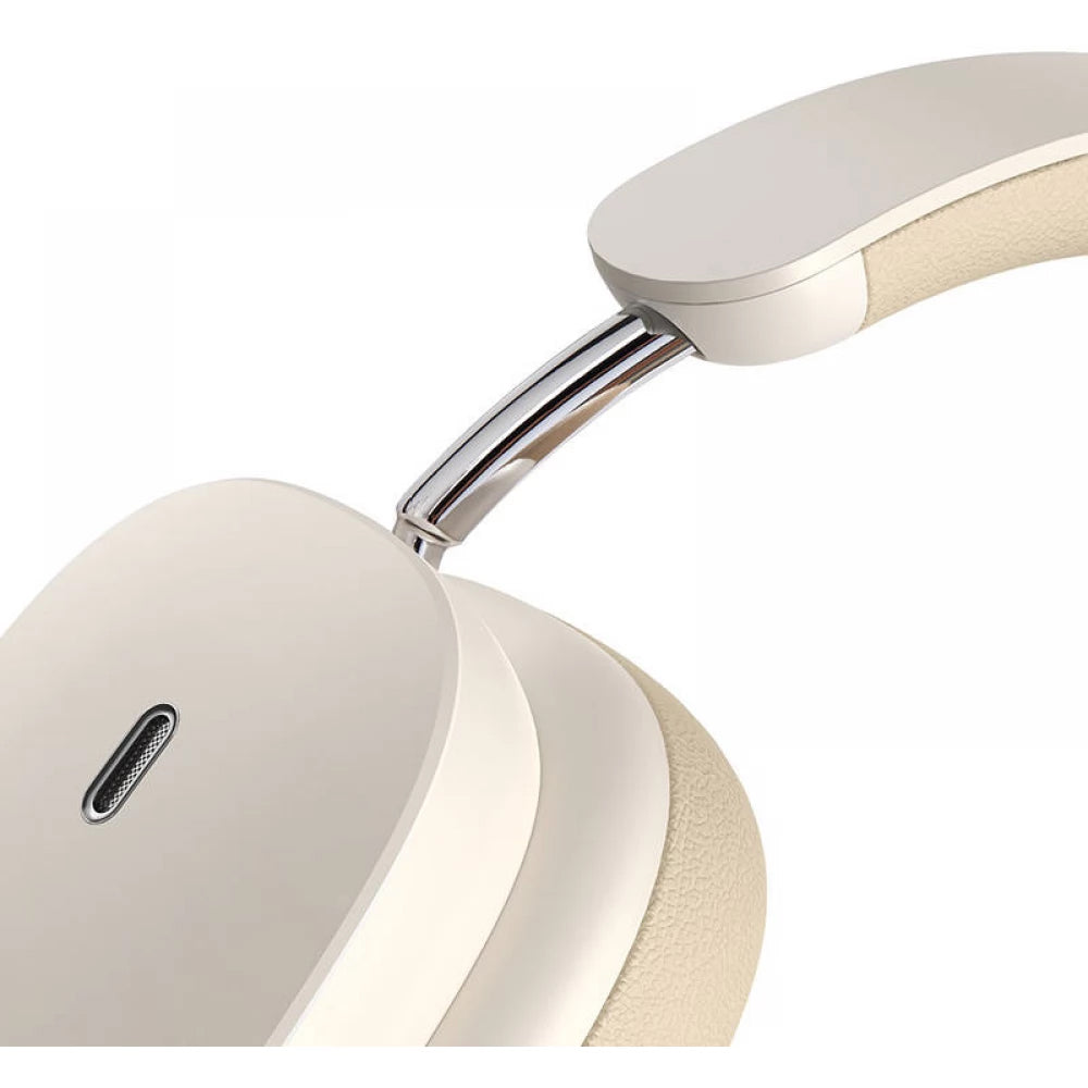Handsfree Bluetooth Baseus Bowie H1, A2DP, ANC, Cream NGTW230202