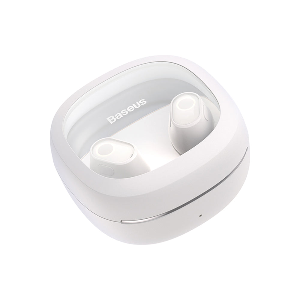 Handsfree Bluetooth Baseus WM02+, TWS, Blanc NGTW370302