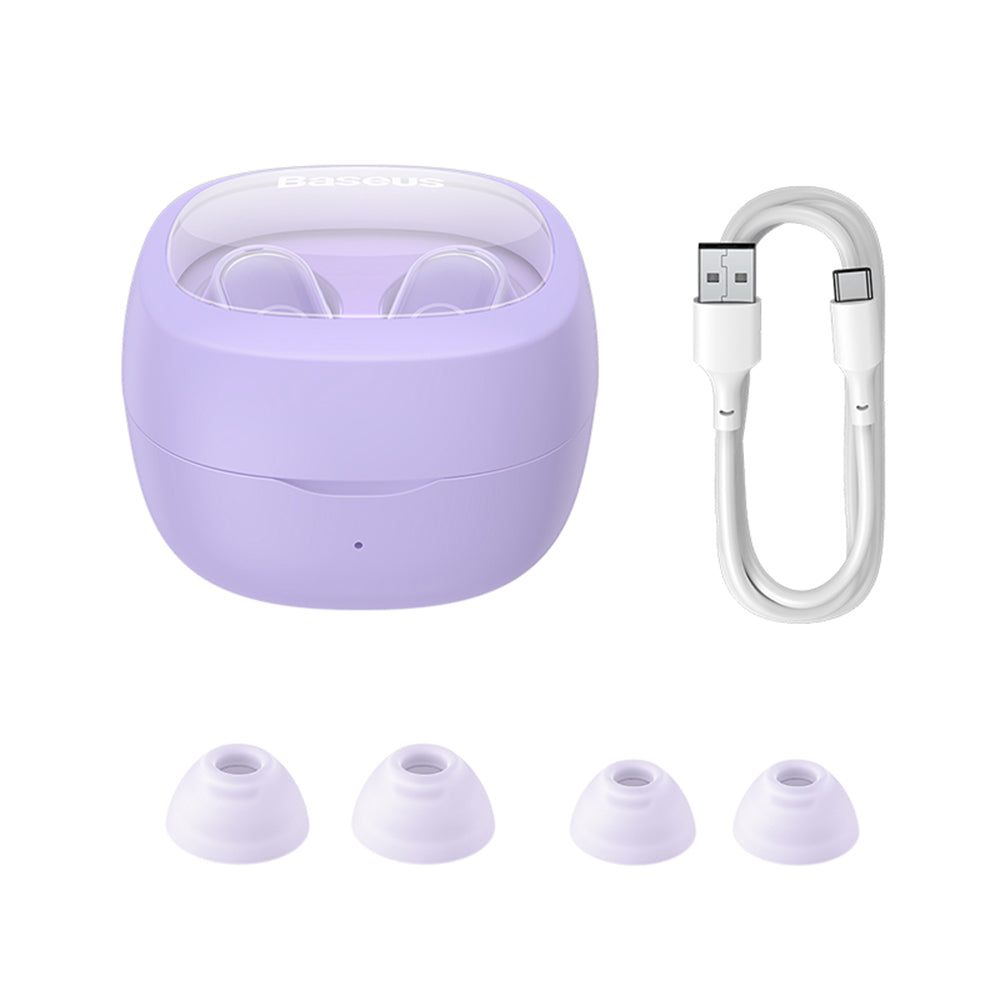 Handsfree Bluetooth Baseus WM02+, TWS, Violet NGTW370305