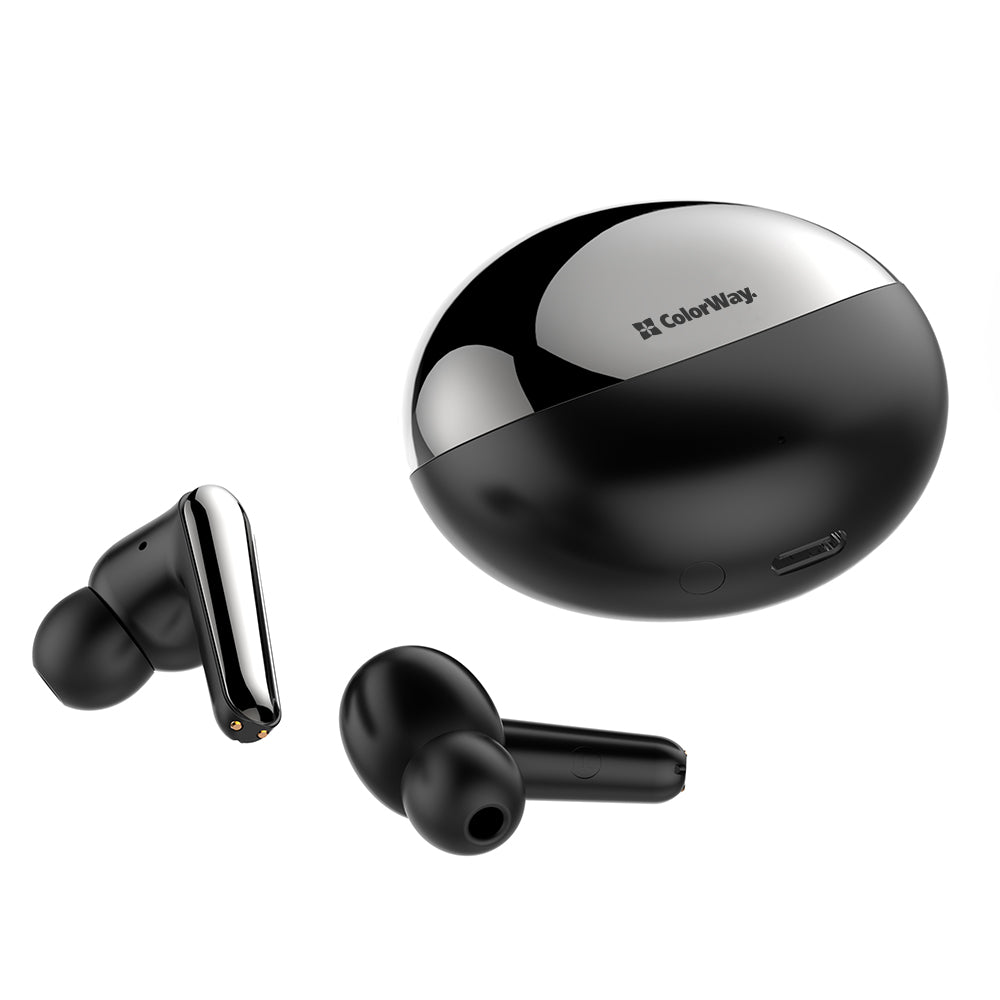 Écouteurs Bluetooth ColorWay TWS3, TWS, Noir