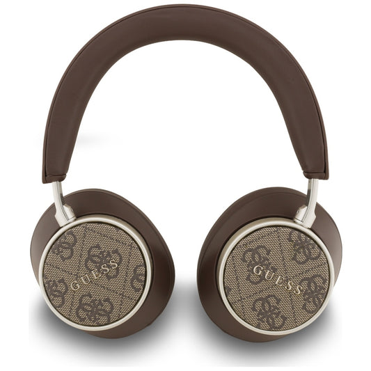 Kit mains libres Bluetooth Guess 4G Classic Logo, A2DP, Marron