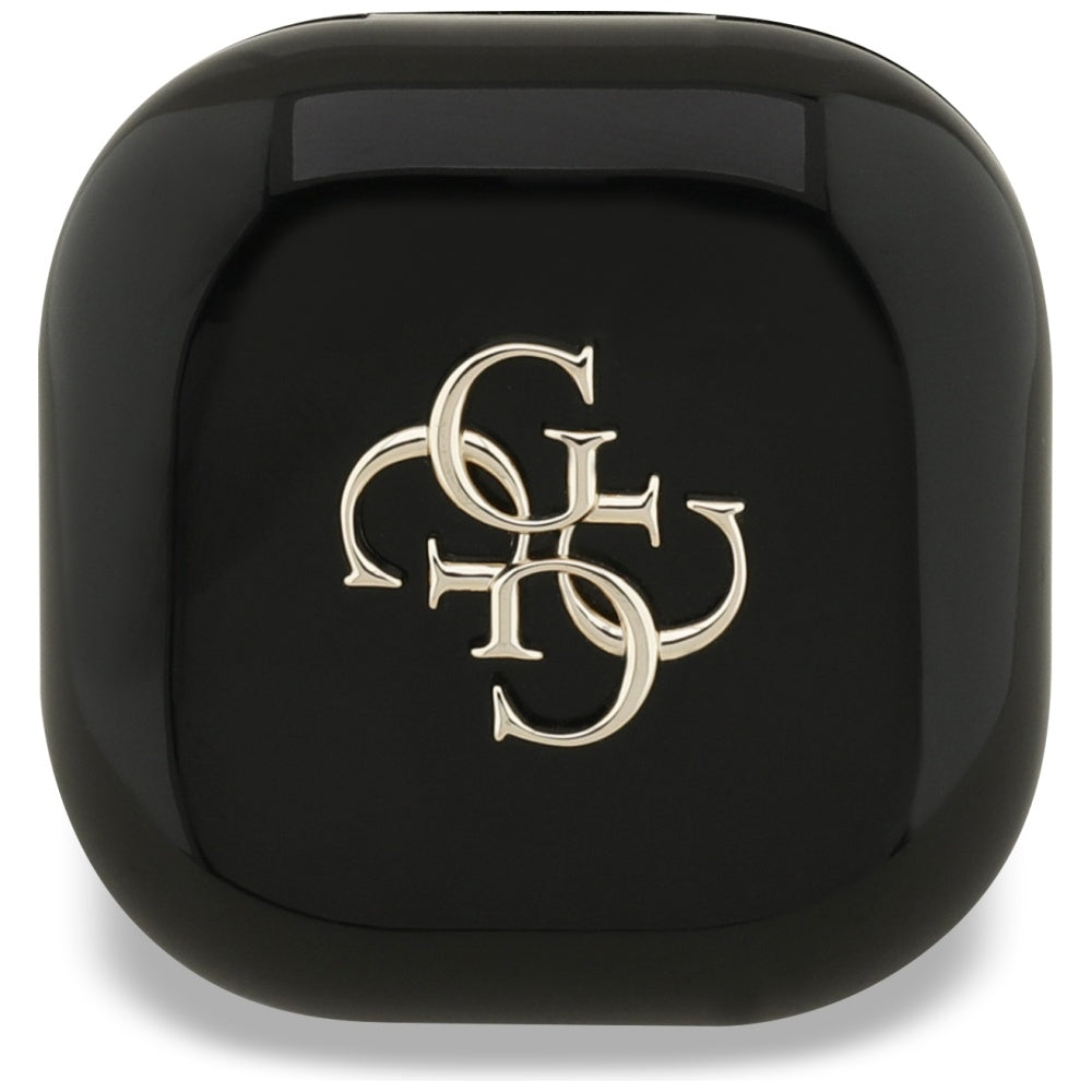 Handsfree Bluetooth Guess 4G Logo Métallique, TWS, Noir