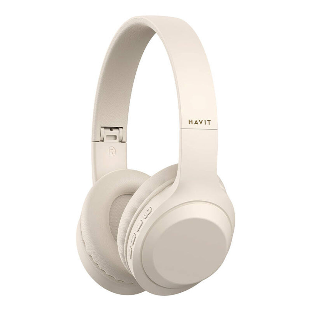 Kit mains libres Bluetooth HAVIT H628BT, A2DP, Beige