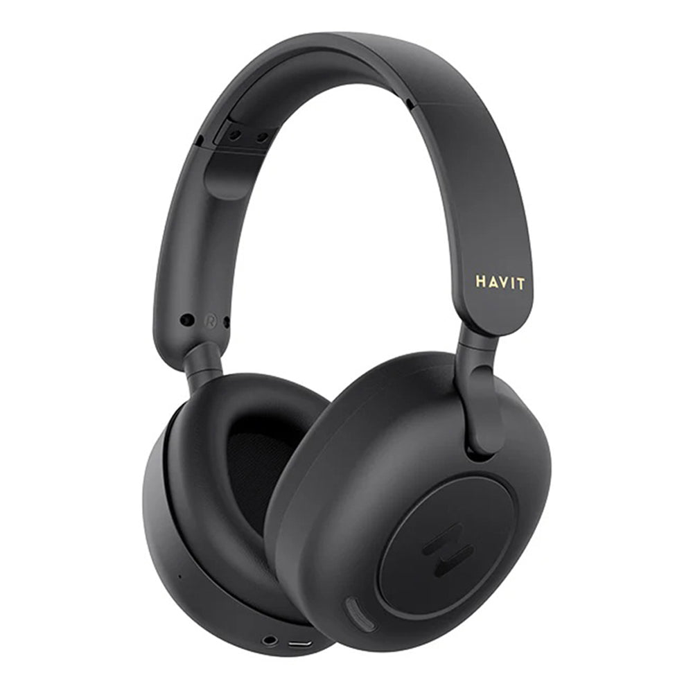 Kit mains libres Bluetooth HAVIT H655BT, A2DP, ANC, Noir