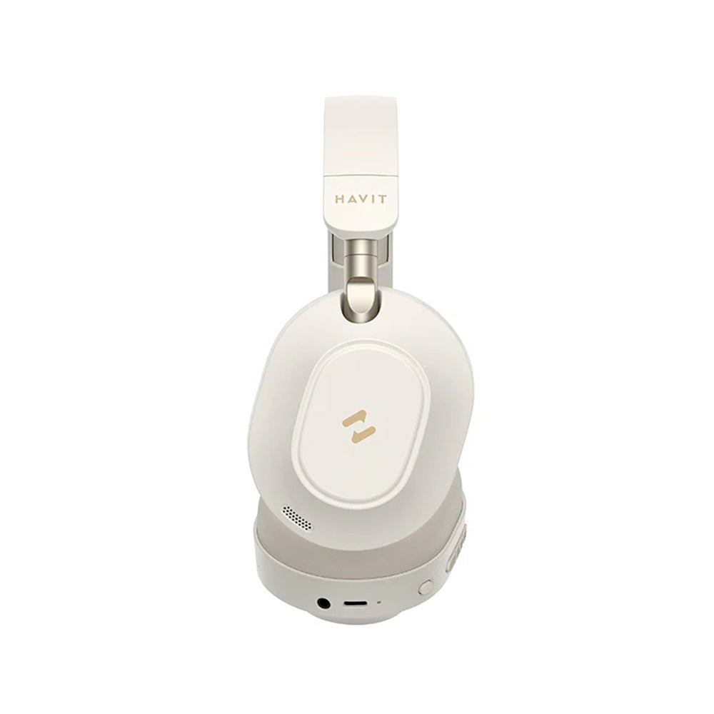 Kit mains libres Bluetooth HAVIT H668BT, MultiPoint, A2DP, ANC, Violet