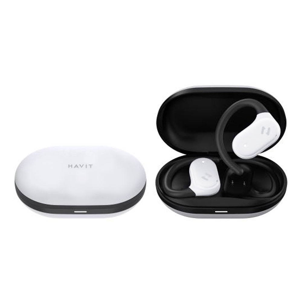 Handsfree Bluetooth HAVIT OWS915, TWS, Gris