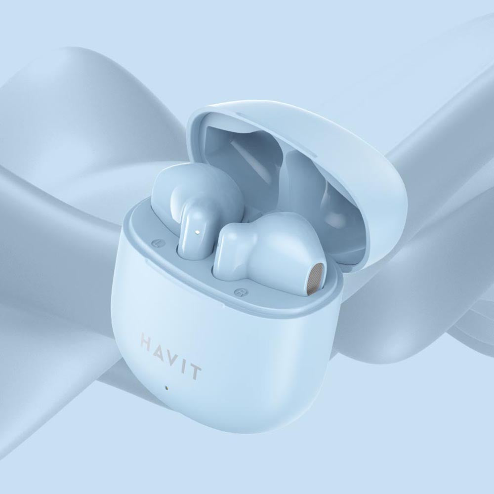 Handsfree Bluetooth HAVIT TW976, TWS, Bleu