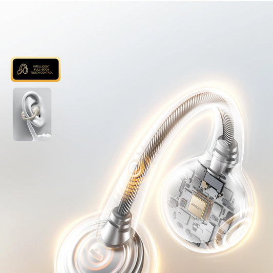 Handsfree Bluetooth Joyroom Openfree JR-OE3, TWS, Schwarz