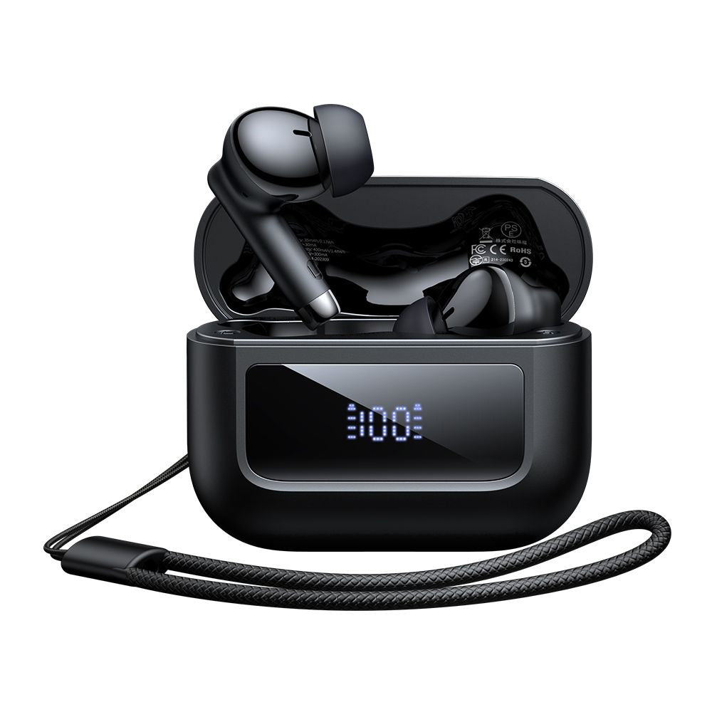 Kit mains libres Bluetooth McDodo HP-3290 B04 avec écran, TWS, Noir