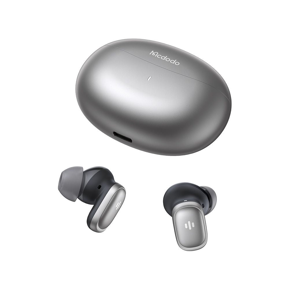 Kit mains libres Bluetooth McDodo HP-8221 Speak A01, TWS, ANC, Argenté