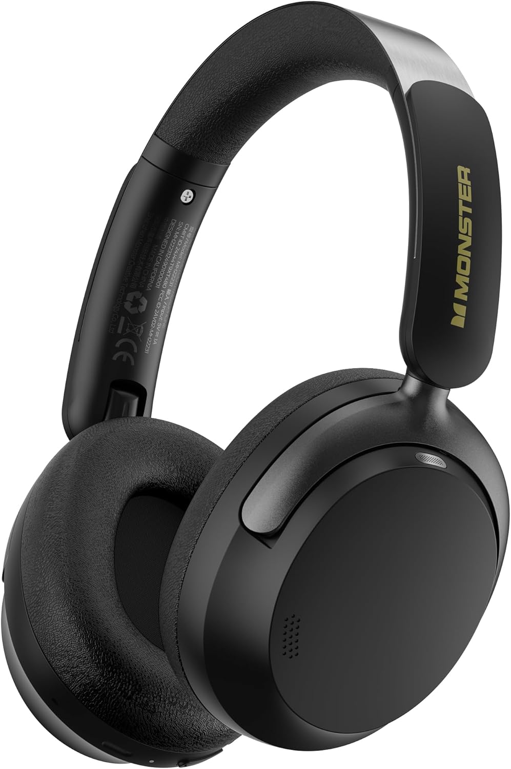 Kit mains libres Bluetooth Monster Persona 3rd, MultiPoint, A2DP, ANC, Noir