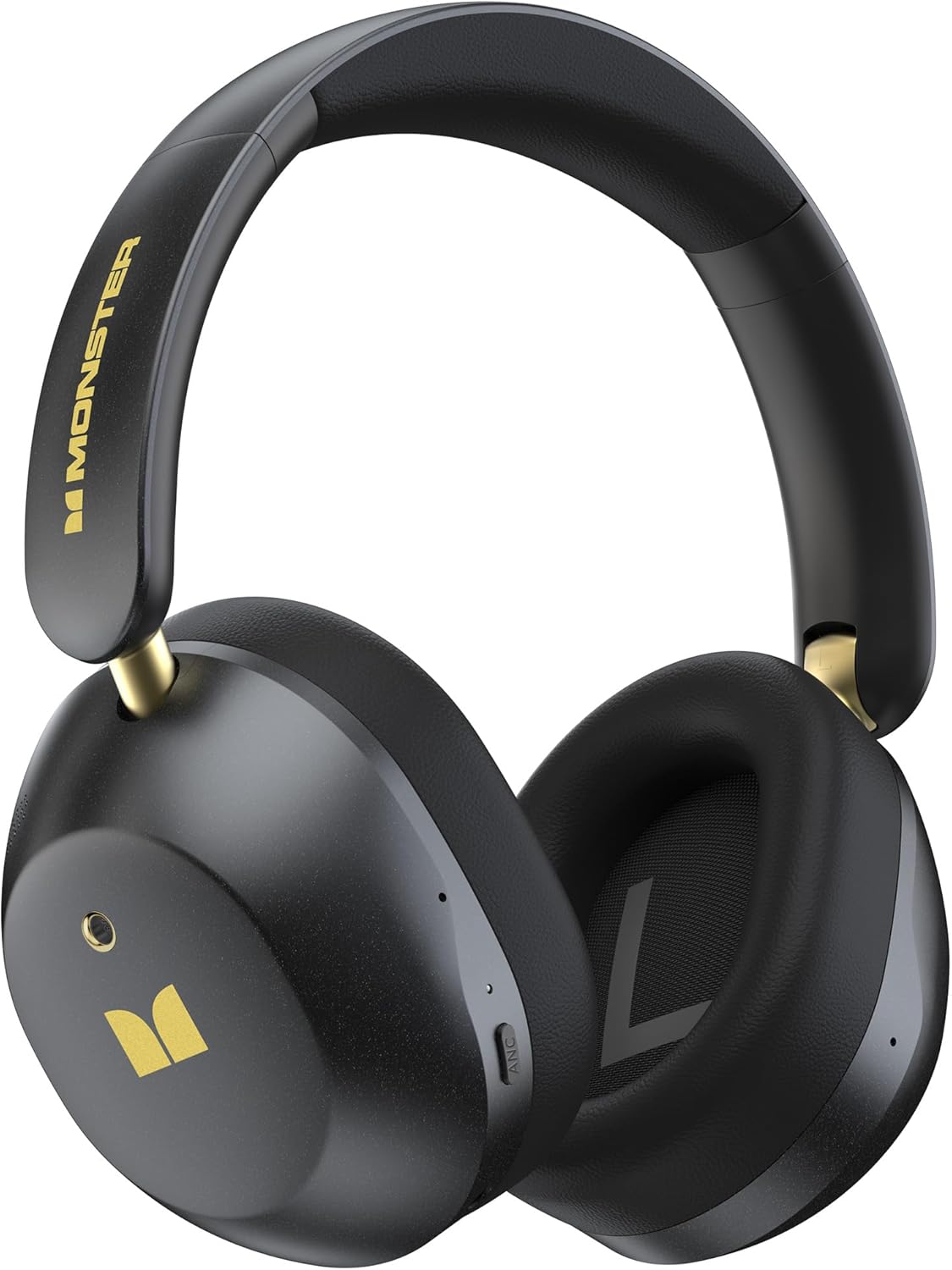 Kit mains libres Bluetooth Monster Persona 6th, MultiPoint, A2DP, ANC, Noir
