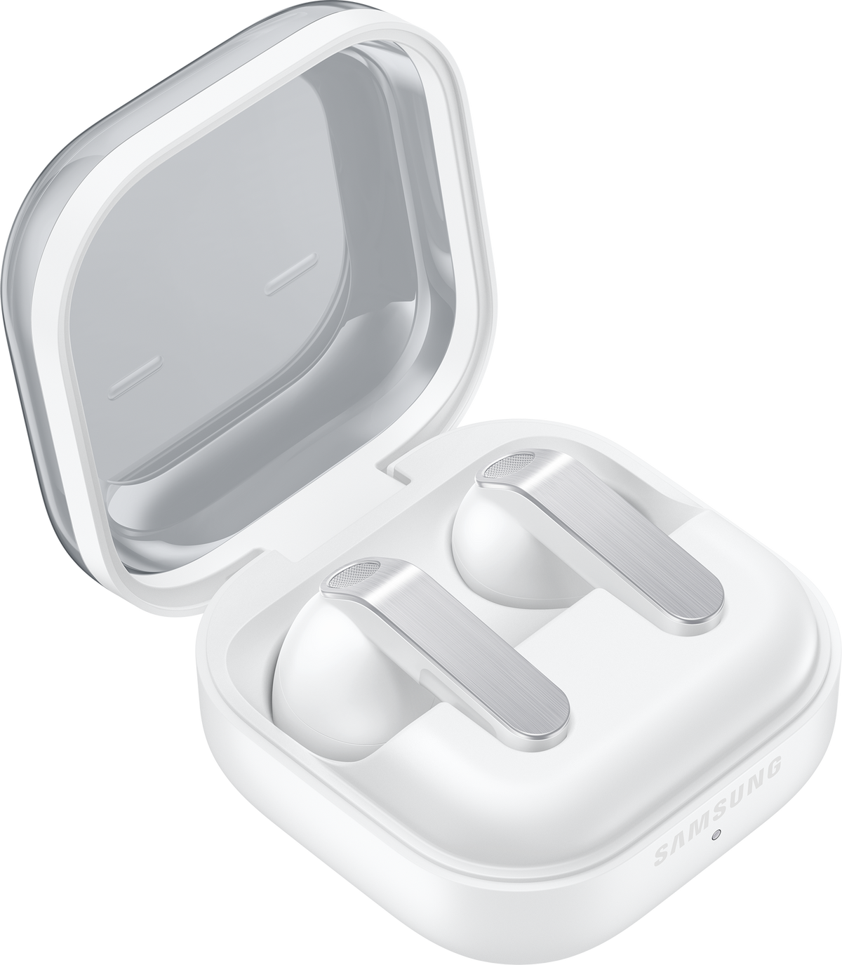 Handsfree Bluetooth Samsung Galaxy Buds4, Weiß SM-R540NZWAEUE