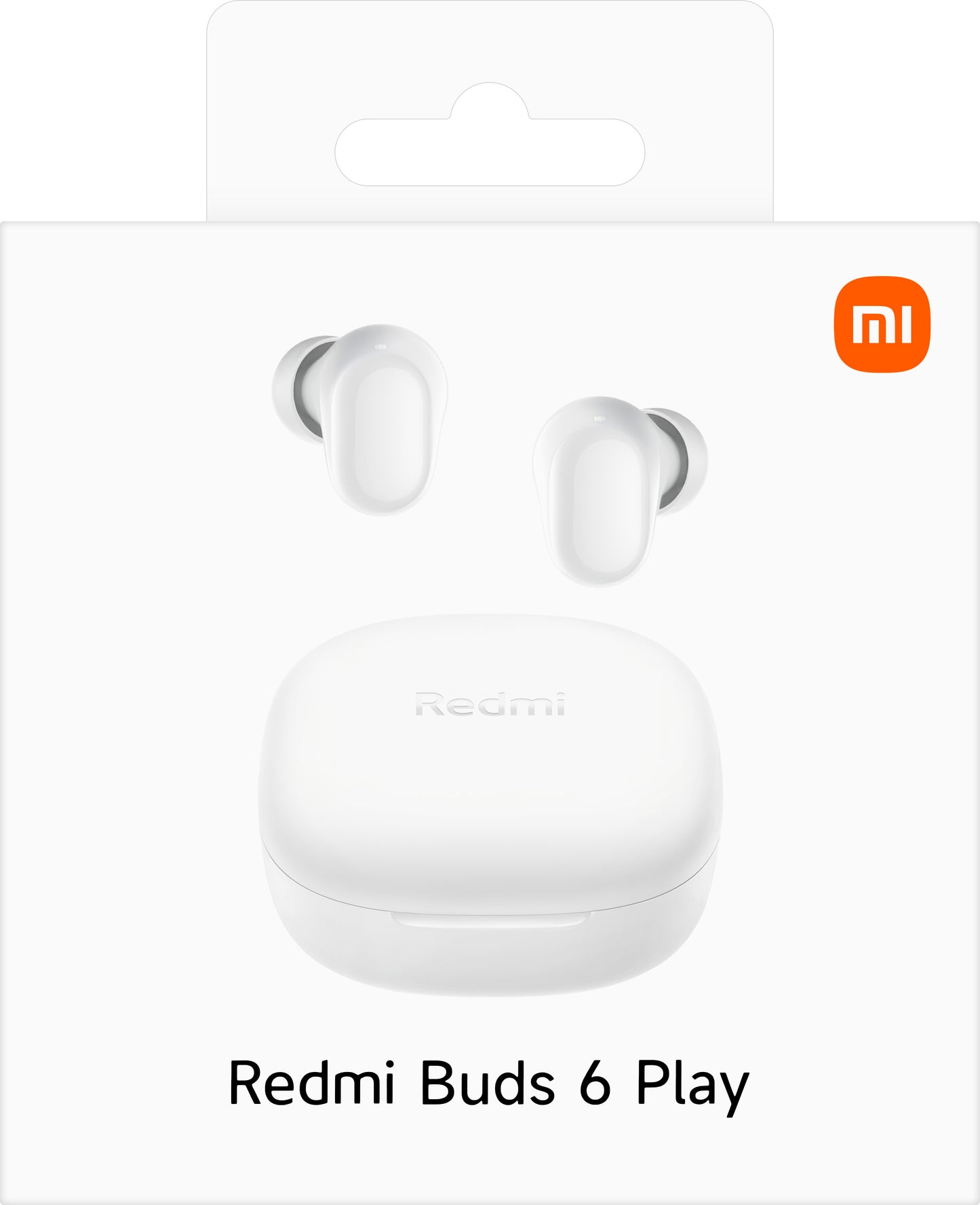 Kit mains libres Bluetooth Xiaomi Redmi Buds 6 Play, TWS, Blanc BHR8773GL