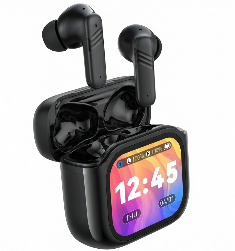 Kit mains libres Bluetooth XO Design X50, TWS, ANC, Noir