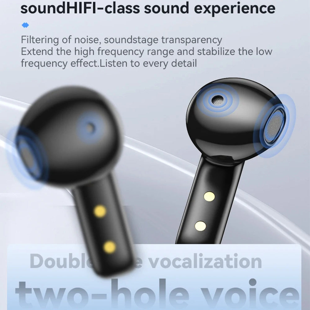 Kit mains libres Bluetooth Yesido TWS25, TWS, Noir