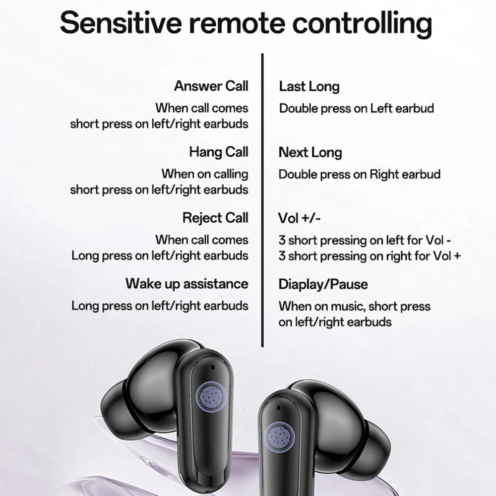 Kit mains libres Bluetooth Yesido TWS38, TWS, Blanc