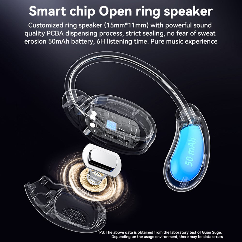 Kit mains libres Bluetooth Yesido YSP19 WH, TWS, Blanc