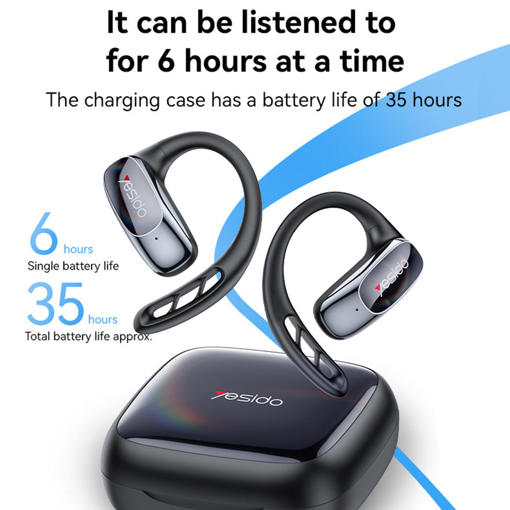 Kit mains libres Bluetooth Yesido YSP24, TWS, Noir