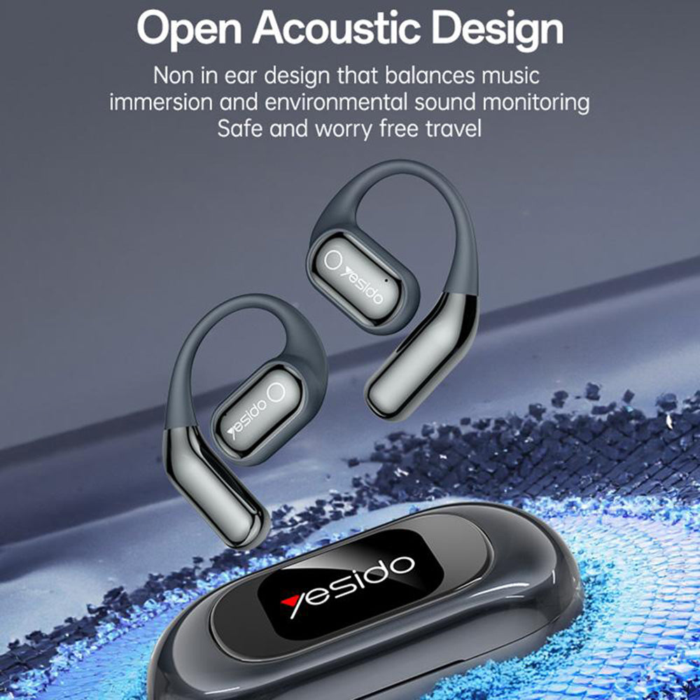 Kit mains libres Bluetooth Yesido YSP26, TWS, Noir