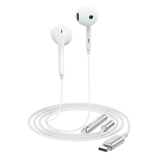 Handsfree USB-C Acefast L7, Weiß