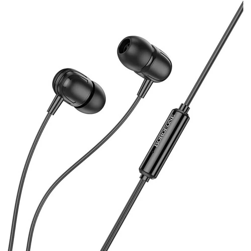 Kit mains libres USB-C Borofone BM77 Delicious, Noir