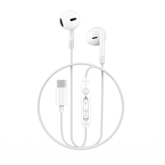 Mains libres USB-C WiWu EB314, blanc