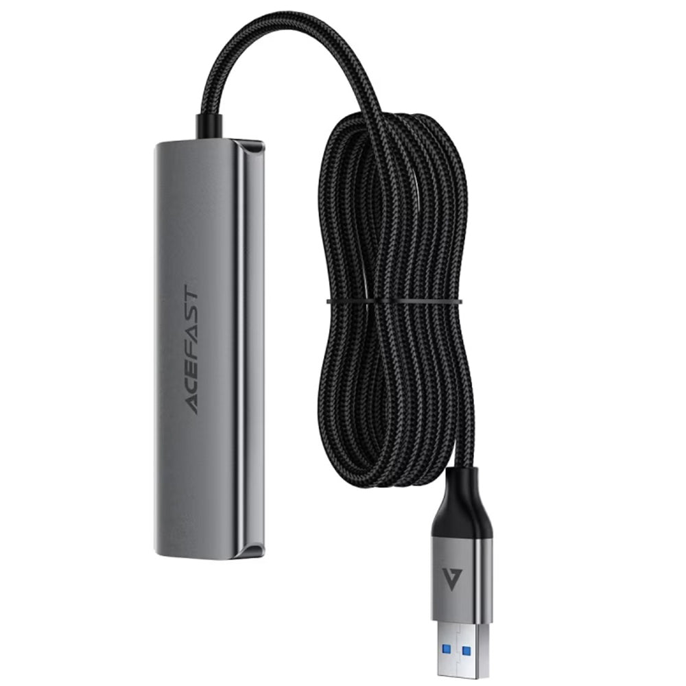 Hub USB Acefast J17, 4 en 1, Gris