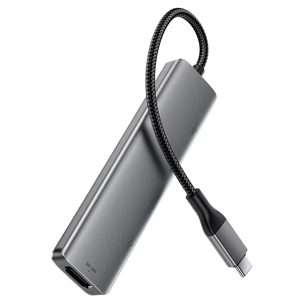 USB-C Hub Acefast J16, 5in1, Grau