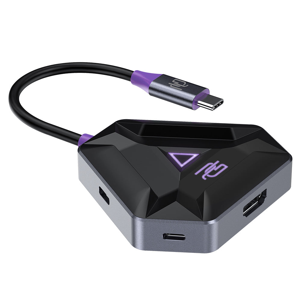 Hub USB-C Proove Spectre, 5in1, Grau HBPG10221205