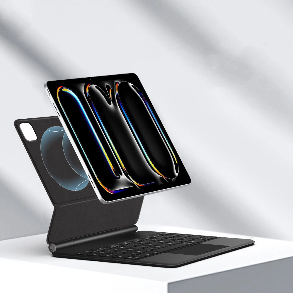 Étui avec clavier pour Apple iPad Pro 13 (2025) / (2024), Tech-Protect, SmartCase Magnétique, Noir