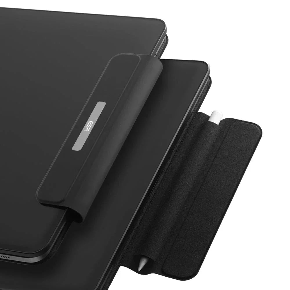 Étui avec Clavier pour Apple iPad (2025) / (2022), ESR, Rebound, Blanc