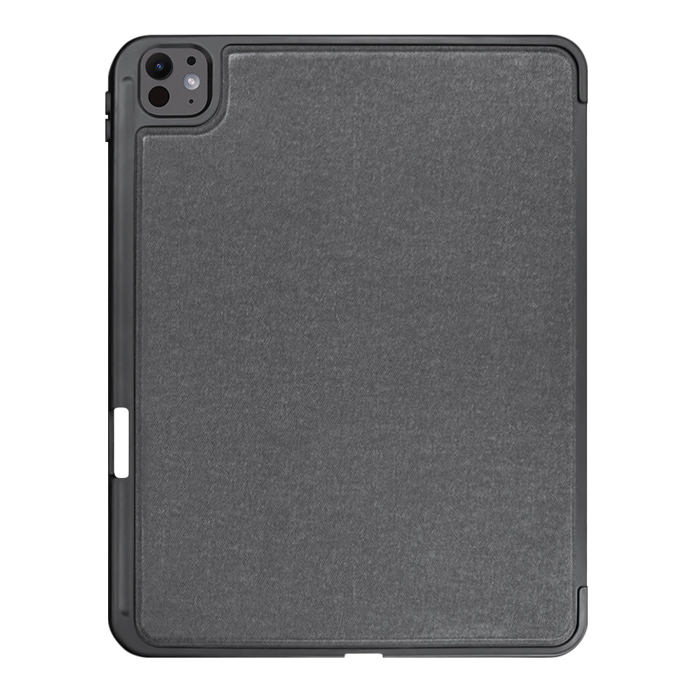 Housse avec clavier pour Apple iPad Pro 13 (2024), Techsuit, KeyTab Pro, Noire