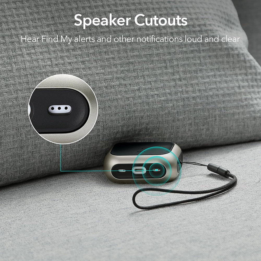 ESR Orbit Hybrid Hülle für Apple AirPods 4, Schwarz