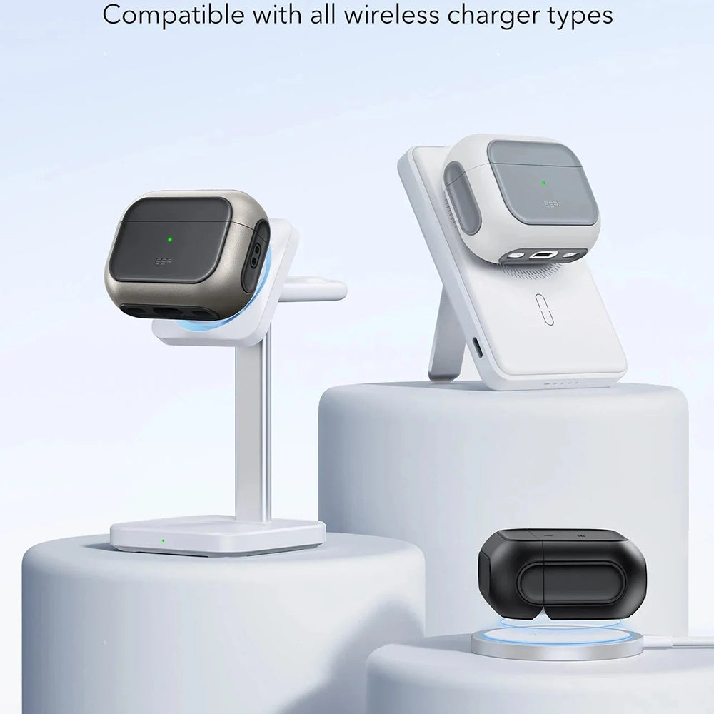 Étui ESR Orbit Hybrid pour Apple AirPods Pro 3, Gris