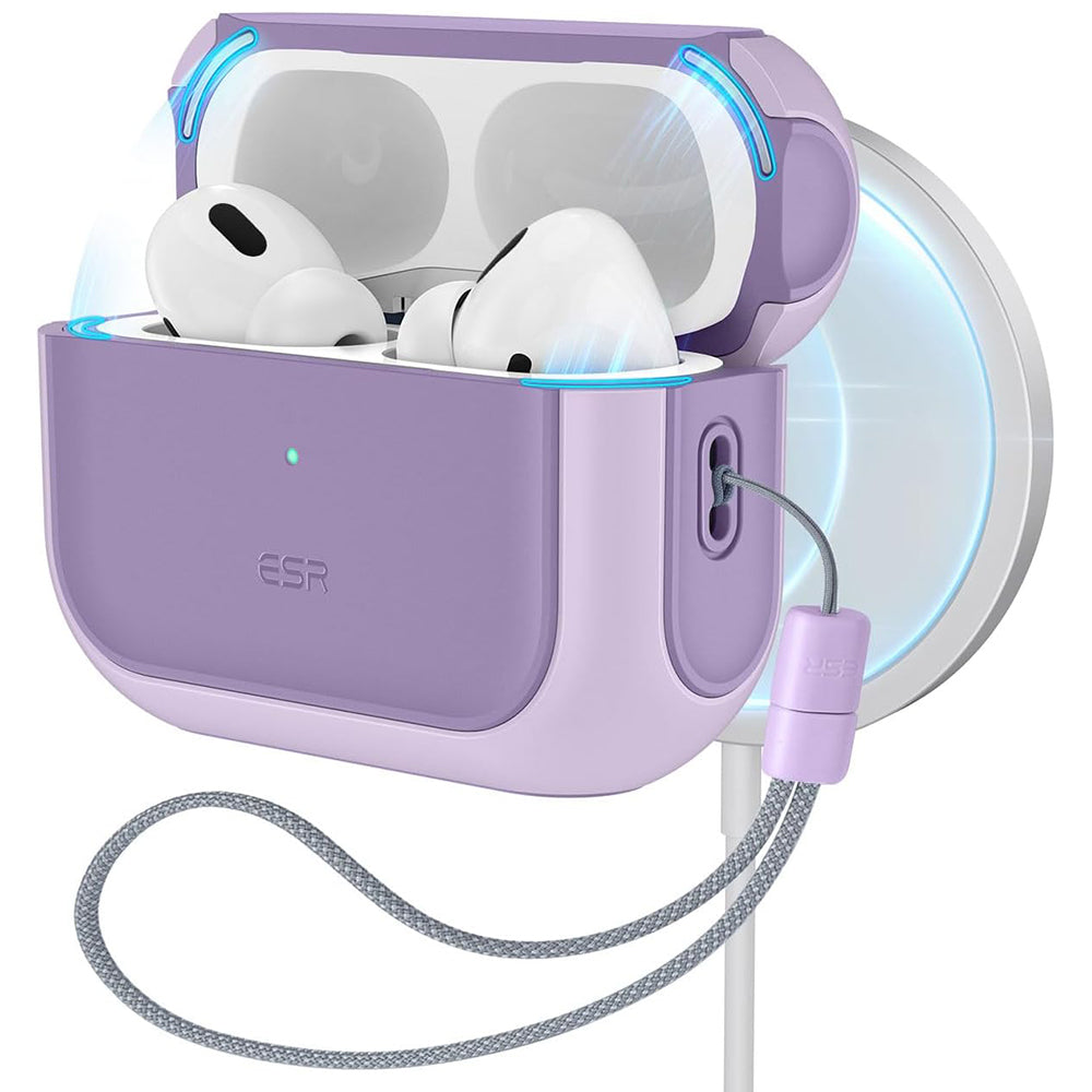 Étui ESR Orbit Hybrid pour Apple AirPods Pro Series, Violet