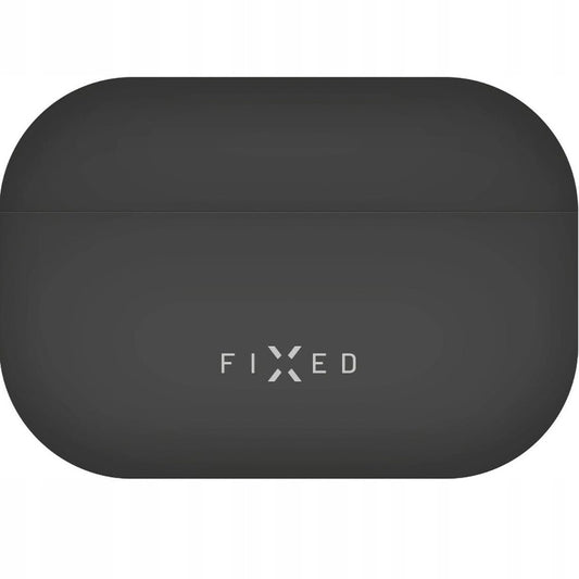 Fixed Silky Hülle für Apple AirPods 4, Schwarz