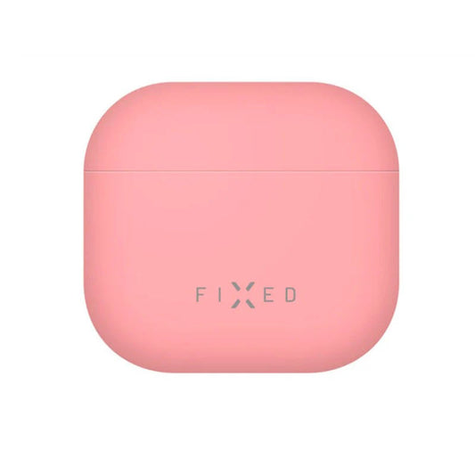 Fixed Silky Hülle für Apple AirPods 4, Rosa