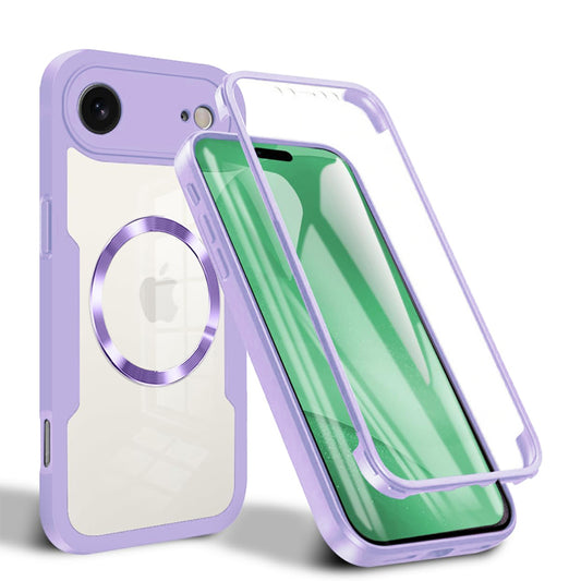 Coque MagSafe pour Apple iPhone 17 Air, Techsuit, ColorVerse 360, Violet